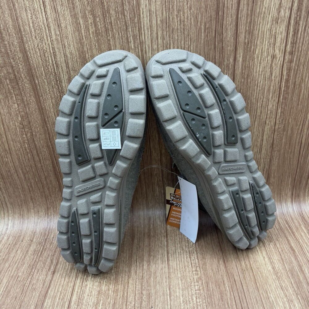 Skechers Milford Relaxed Fit Superior Slip-On Taupe Men's size 10 Sneakers - Picture 6 of 9